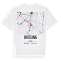 Drösing karta t-shirt