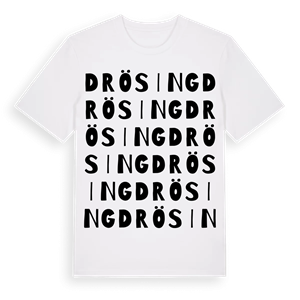Drösing ordlek t-shirt – ekologisk bomull t-shirt från Pinshirt