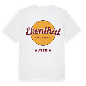 Ebenthal cirkel t-shirt – ekologisk bomull t-shirt från Pinshirt