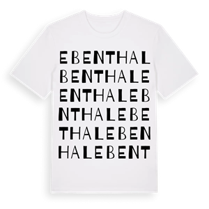 Ebenthal ordlek t-shirt – ekologisk bomull t-shirt från Pinshirt