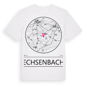 Echsenbach t-shirt – ekologisk bomull t-shirt från Pinshirt