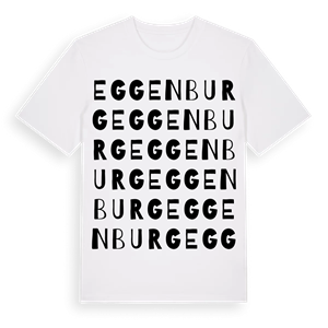 Eggenburg ordlek t-shirt – ekologisk bomull t-shirt från Pinshirt
