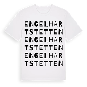 Engelhartstetten ordlek t-shirt – ekologisk bomull t-shirt från Pinshirt