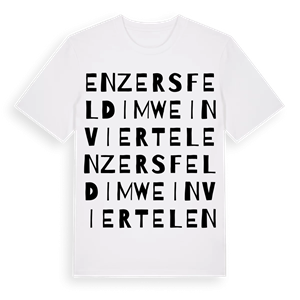 Enzersfeld im Weinviertel ordlek t-shirt – ekologisk bomull t-shirt från Pinshirt