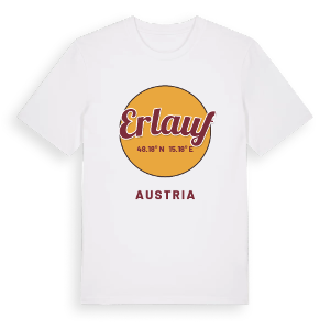Erlauf cirkel t-shirt – ekologisk bomull t-shirt från Pinshirt