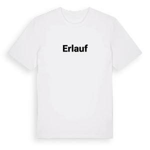 Erlauf fetstil t-shirt – ekologisk bomull t-shirt från Pinshirt
