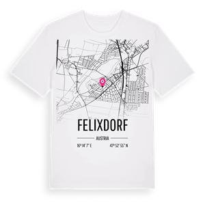 Felixdorf karta t-shirt – ekologisk bomull t-shirt från Pinshirt
