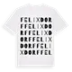 Felixdorf ordlek t-shirt