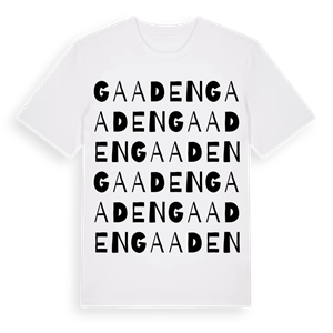 Gaaden ordlek t-shirt – ekologisk bomull t-shirt från Pinshirt