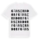 Gänserndorf ordlek t-shirt
