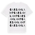 Gars am Kamp ordlek t-shirt
