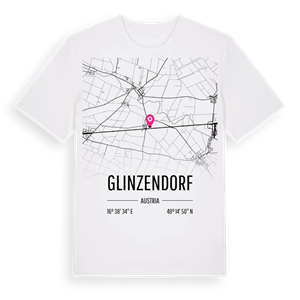 Glinzendorf karta t-shirt – ekologisk bomull t-shirt från Pinshirt