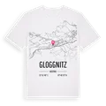 Gloggnitz karta t-shirt