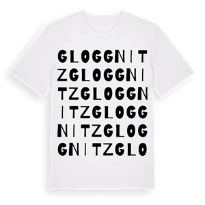 Gloggnitz ordlek t-shirt – ekologisk bomull t-shirt från Pinshirt
