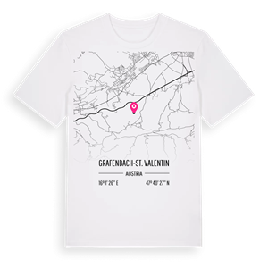 Grafenbach-St. Valentin karta t-shirt – ekologisk bomull t-shirt från Pinshirt