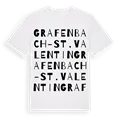 Grafenbach-St. Valentin ordlek t-shirt