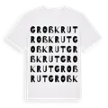 Großkrut ordlek t-shirt