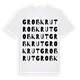 Großkrut ordlek t-shirt