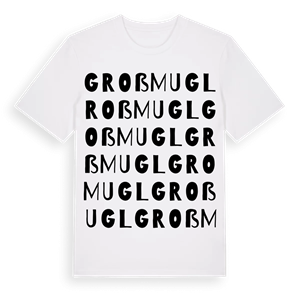 Großmugl ordlek t-shirt – ekologisk bomull t-shirt från Pinshirt