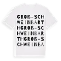 Groß-Schweinbarth ordlek t-shirt