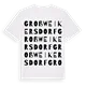 Großweikersdorf ordlek t-shirt