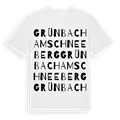 Grünbach am Schneeberg ordlek t-shirt