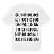Gumpoldskirchen ordlek t-shirt