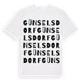 Günselsdorf ordlek t-shirt