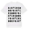 Guntersdorf ordlek t-shirt
