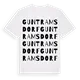 Guntramsdorf ordlek t-shirt
