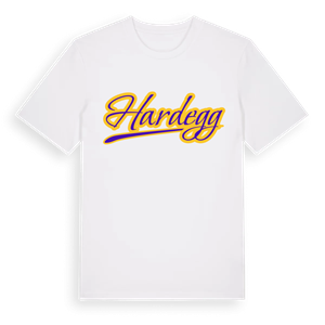 Hardegg baseball t-shirt – ekologisk bomull t-shirt från Pinshirt