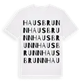 Hausbrunn ordlek t-shirt