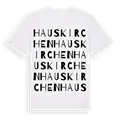 Hauskirchen ordlek t-shirt