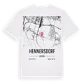 Hennersdorf karta t-shirt