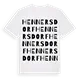 Hennersdorf ordlek t-shirt