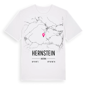 Hernstein karta t-shirt – ekologisk bomull t-shirt från Pinshirt