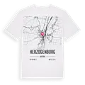 Herzogenburg karta t-shirt