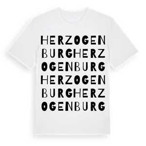 Herzogenburg ordlek t-shirt – ekologisk bomull t-shirt från Pinshirt