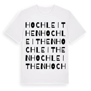 Hochleithen ordlek t-shirt – ekologisk bomull t-shirt från Pinshirt