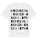 Hochneukirchen-Gschaidt ordlek t-shirt