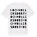Hochwolkersdorf ordlek t-shirt