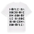Höflein an der Hohen Wand ordlek t-shirt