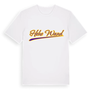 Hohe Wand baseball t-shirt – ekologisk bomull t-shirt från Pinshirt