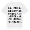 Hohenau an der March ordlek t-shirt