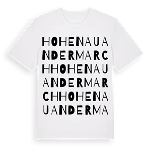 Hohenau an der March ordlek t-shirt – ekologisk bomull t-shirt från Pinshirt