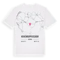 Hohenruppersdorf karta t-shirt