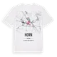 Horn karta t-shirt