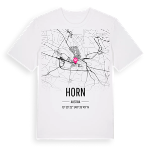 Horn karta t-shirt – ekologisk bomull t-shirt från Pinshirt