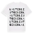 Kaltenleutgeben ordlek t-shirt