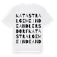 Katastralgemeinde Andlersdorf ordlek t-shirt
